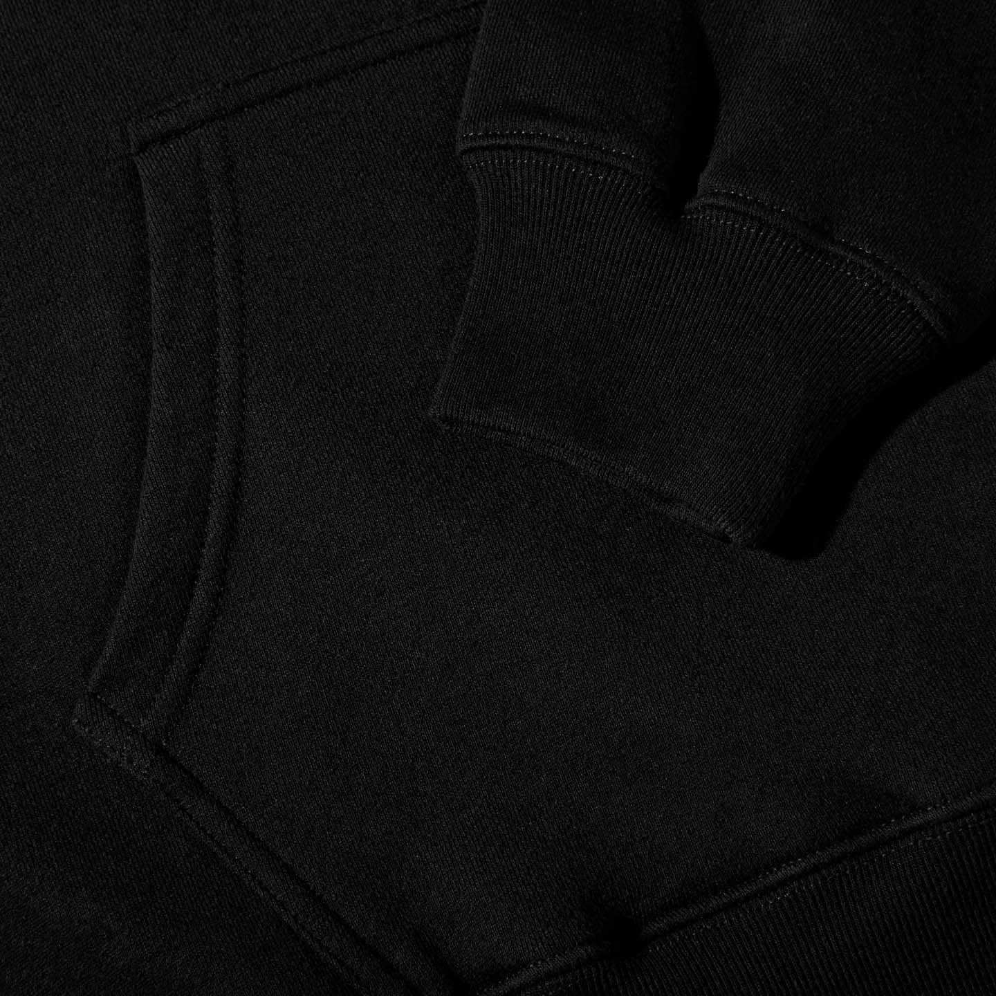 Atlas Monogram Hoodie (Black)