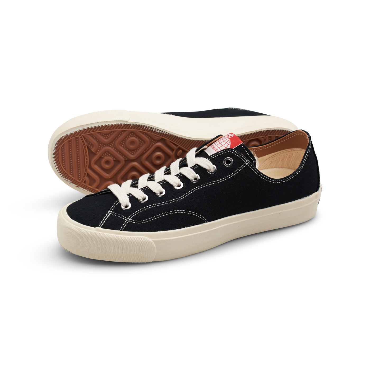 VM003-Lo Suede (Black/White)