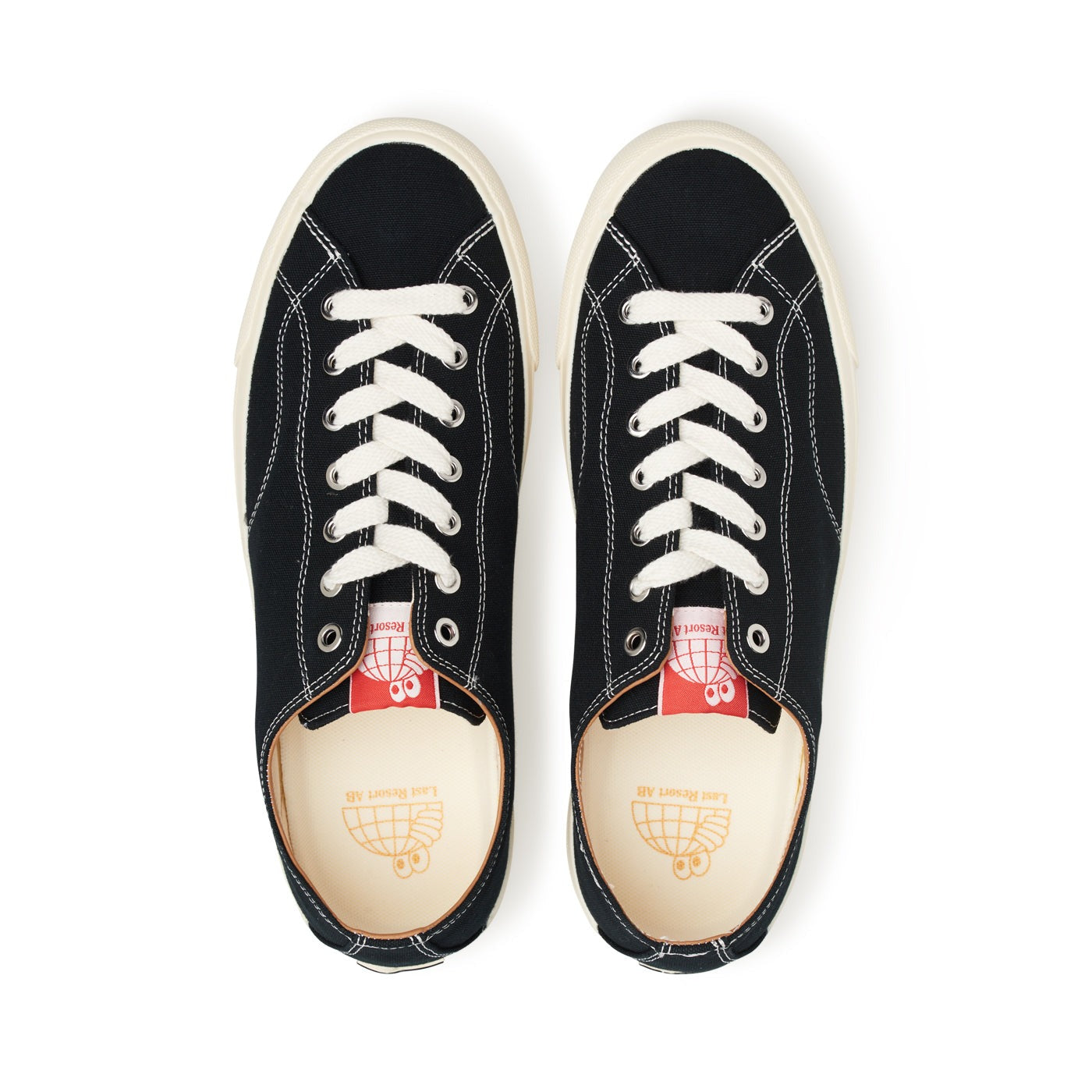 VM003-Lo Suede (Black/White)