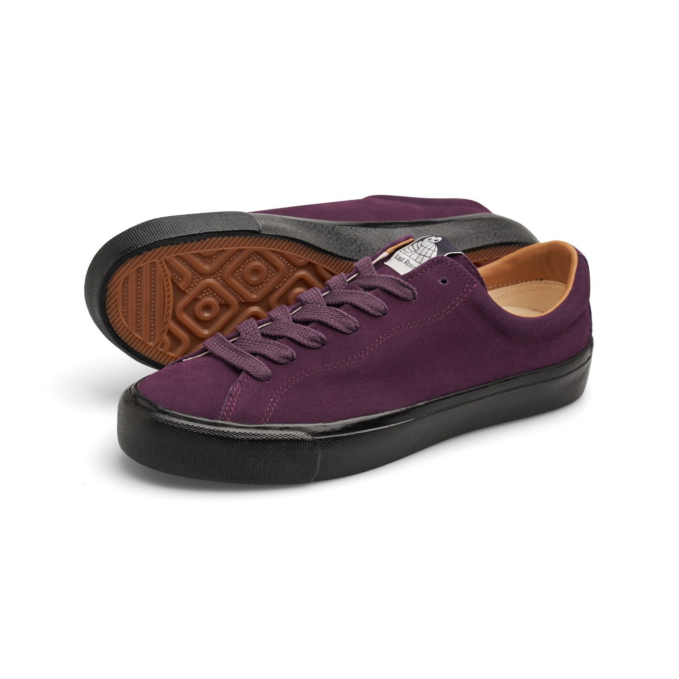 VM003-Lo Suede (Plum/Black)