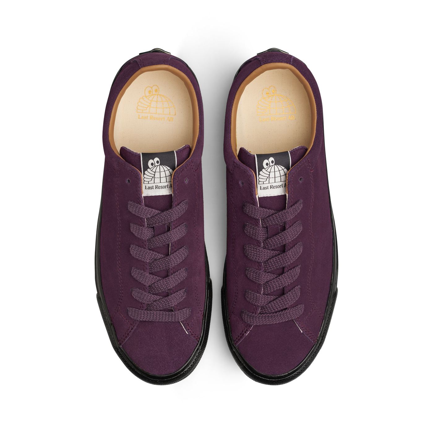 VM003-Lo Suede (Plum/Black)