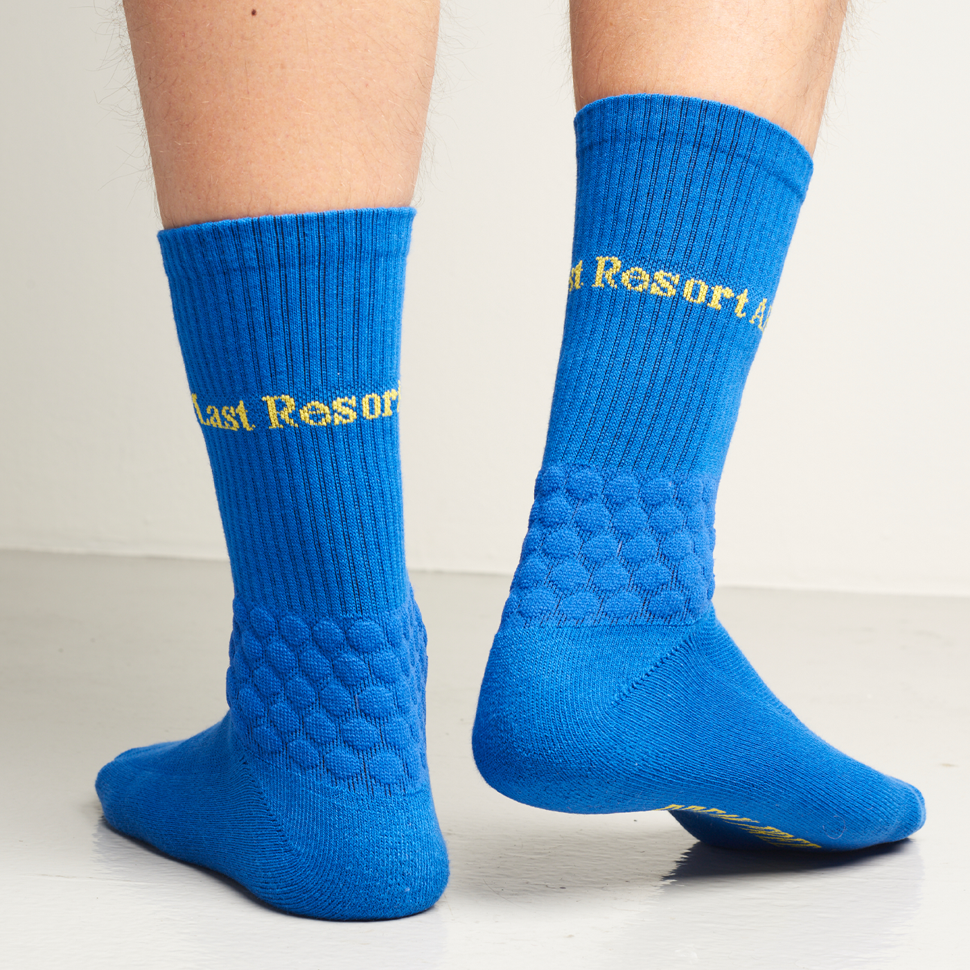 Right Angle Bubble Socks (Blue)