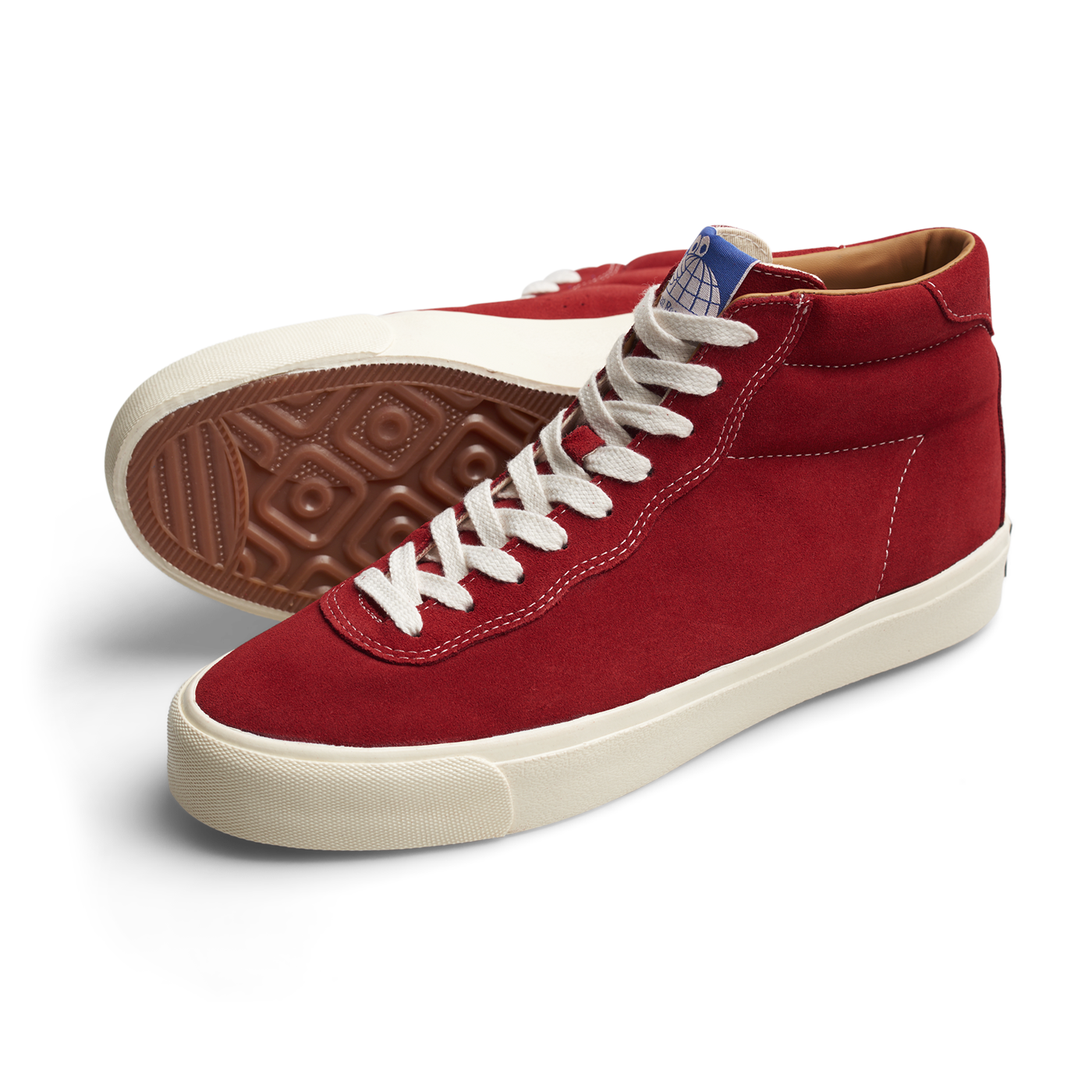 VM001-Hi Suede (Old Red/White)