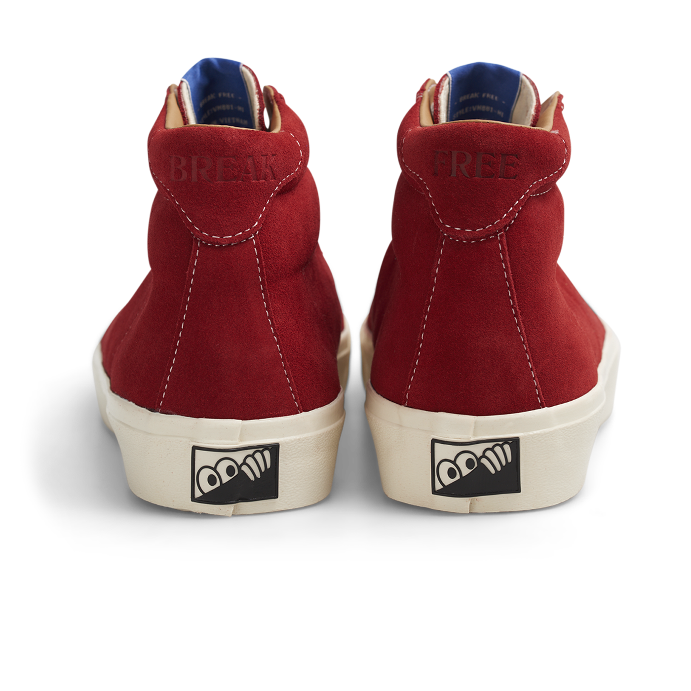 VM001-Hi Suede (Old Red/White)