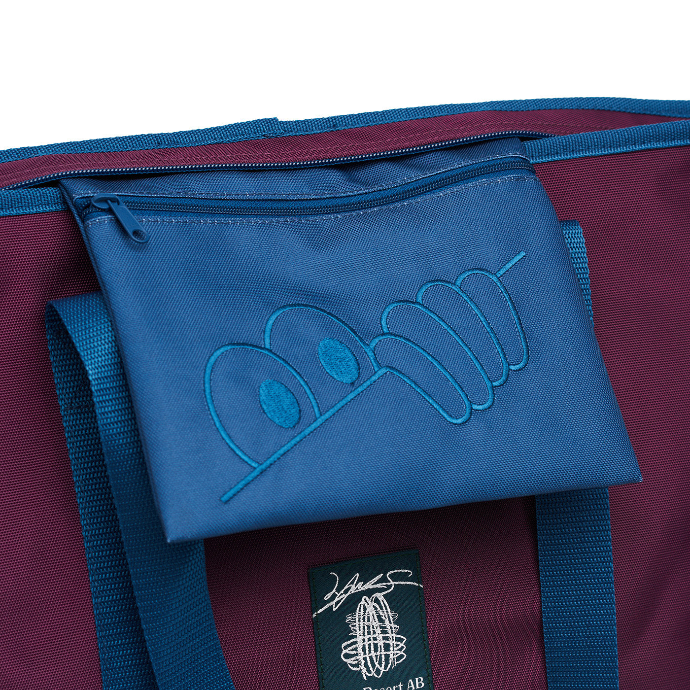 JS Cooler Bag (Plum/Dirty Blue)