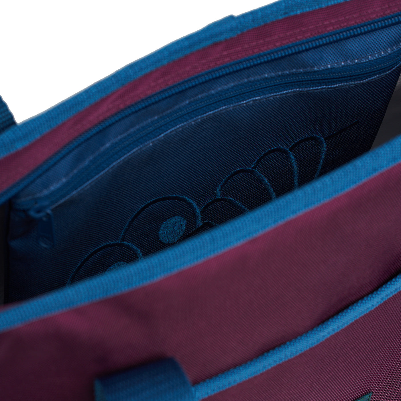 JS Cooler Bag (Plum/Dirty Blue)