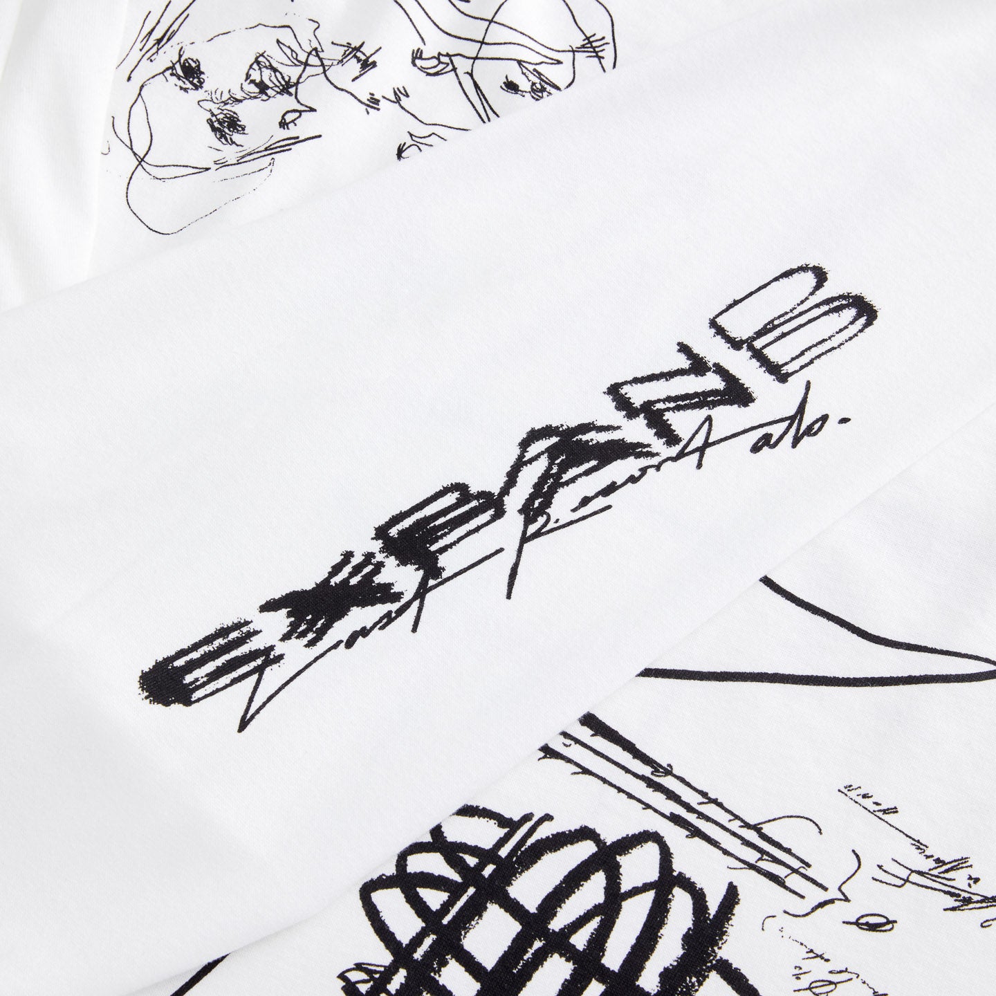 Expando LS Tee (White/Black)
