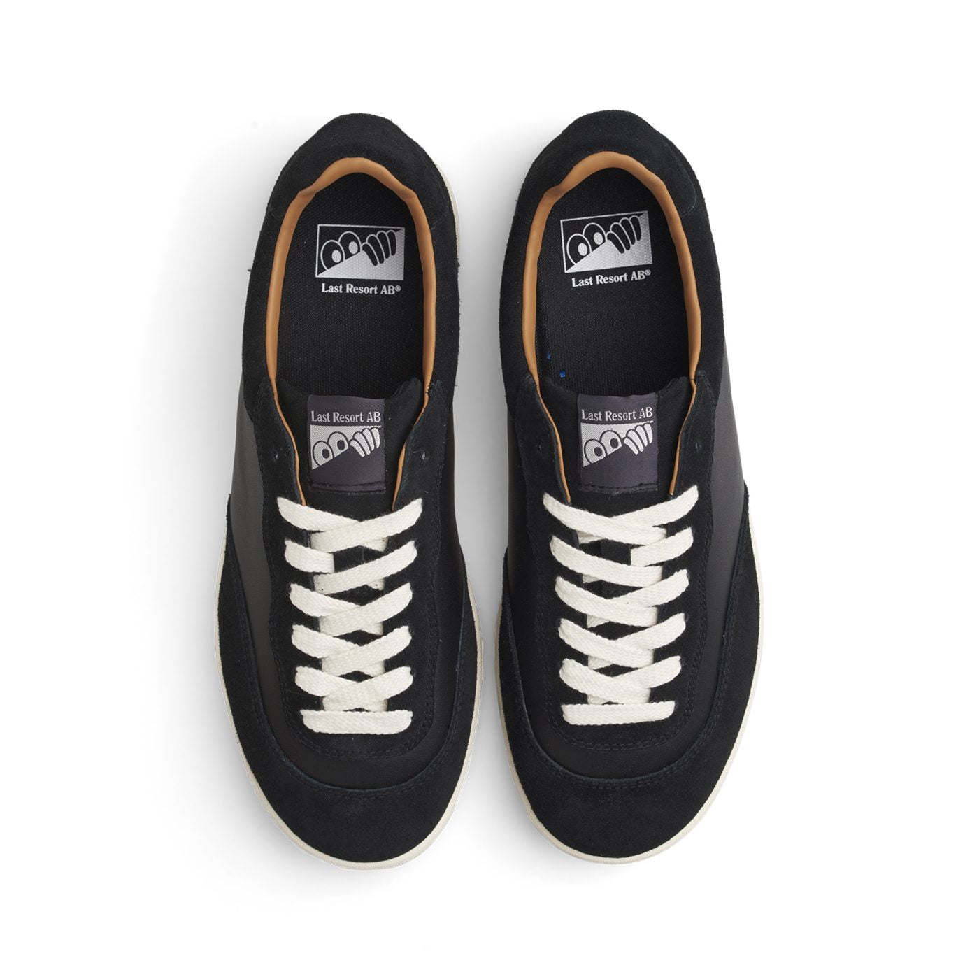 CM001-Lo Suede/Leather (Black/White)