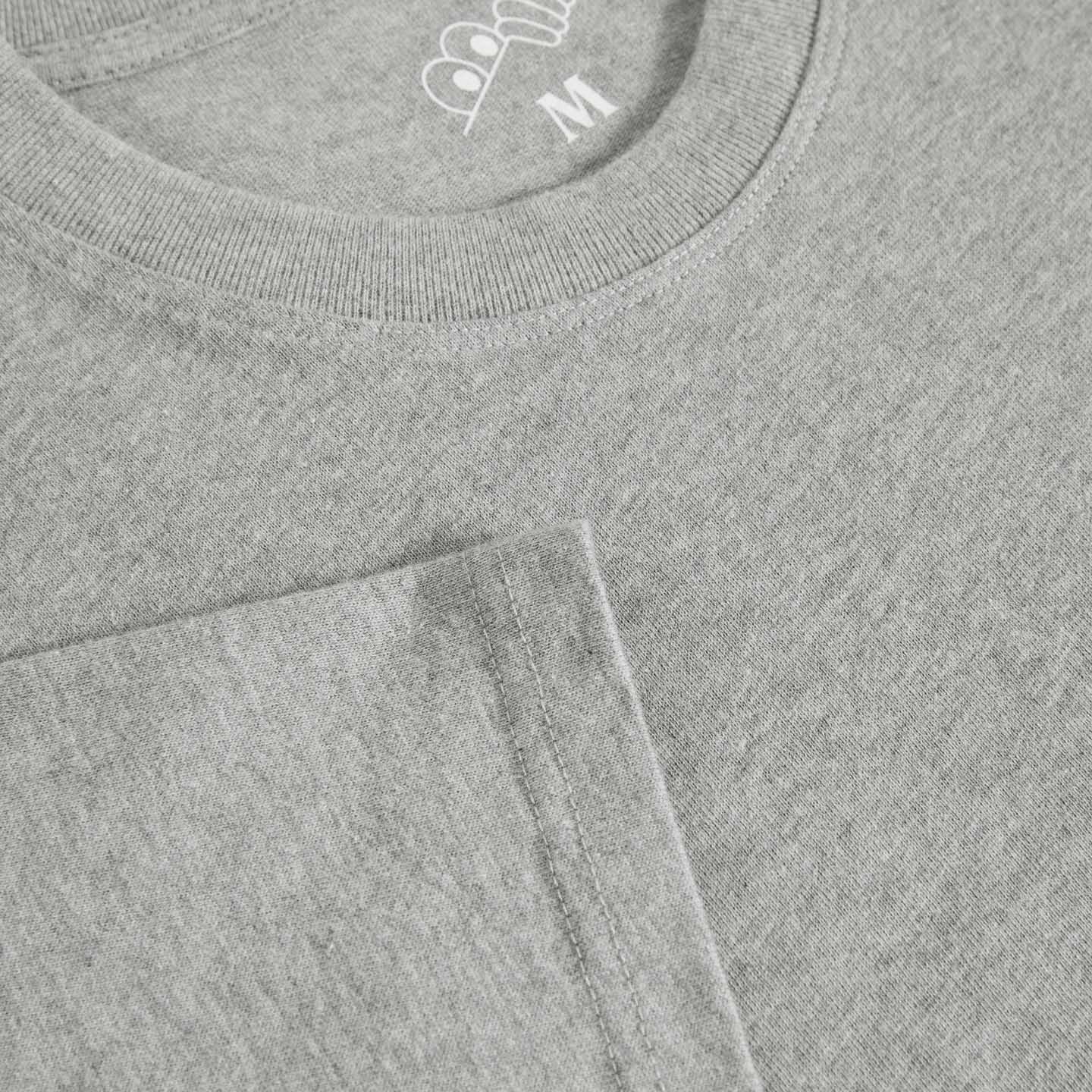 Eurostyle SS Tee (Grey Melange/White)