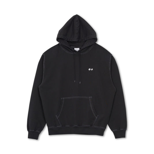 LRAB x SPITFIRE Swirl Hoodie (Washed Black)