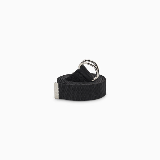 D-Ring Woven Belt (Black)