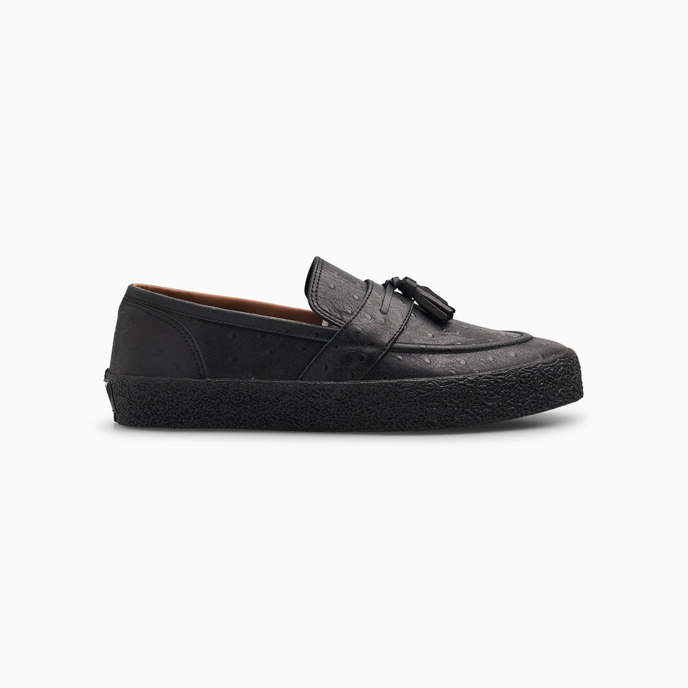 VM005 Loafer (Ostritch Black/Black)