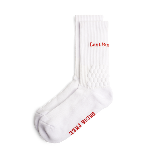 Right Angle Bubble Socks (White) - 1 Pack
