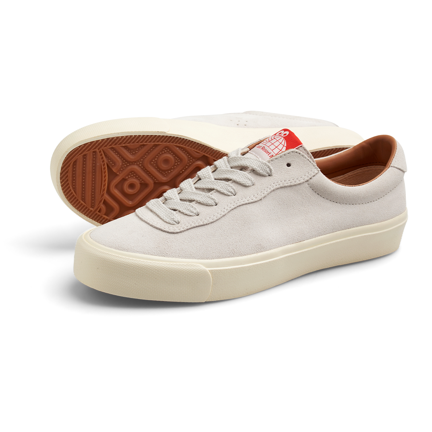 VM001 Suede Lo (White/White)