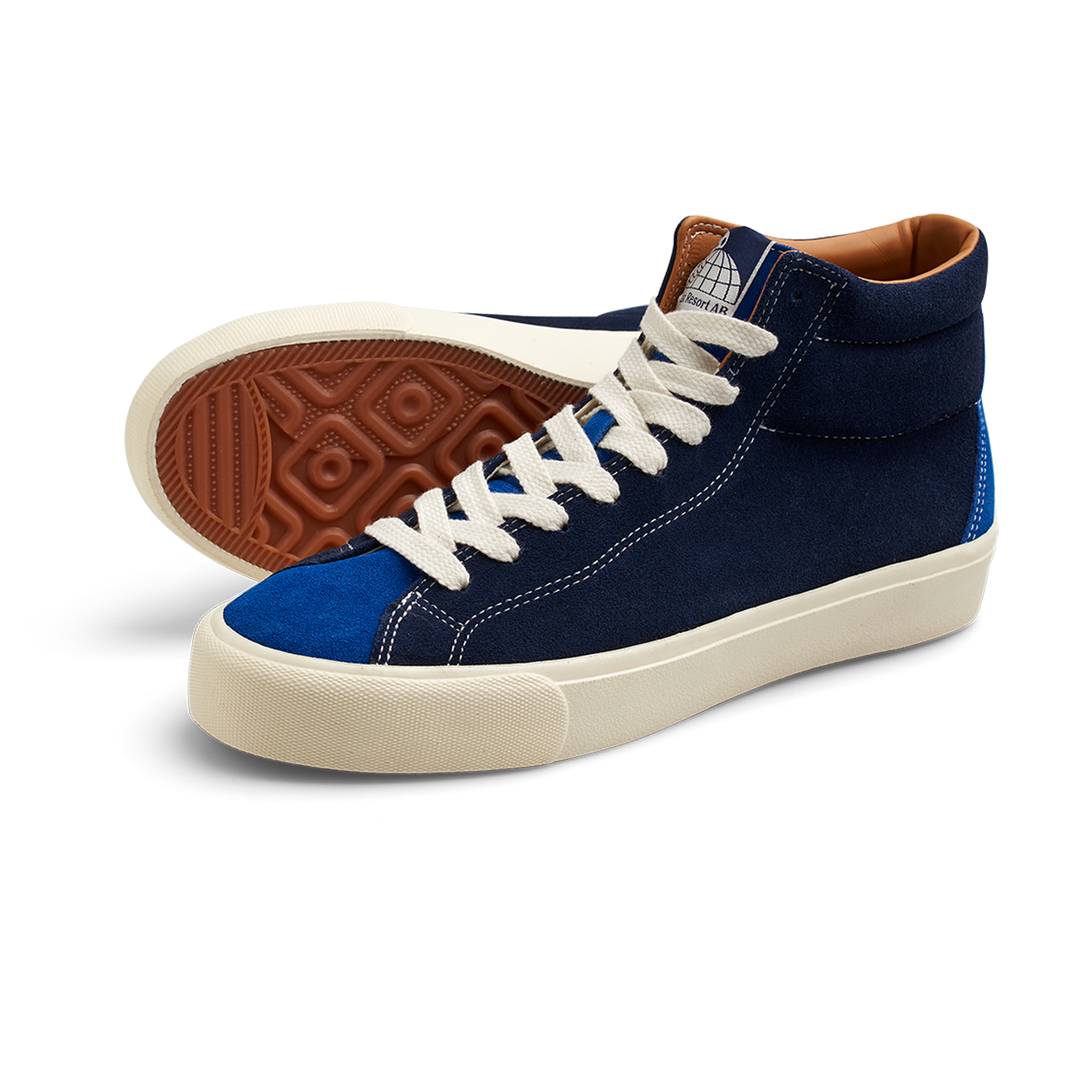 VM003-Hi Suede (Duo Blue/White)