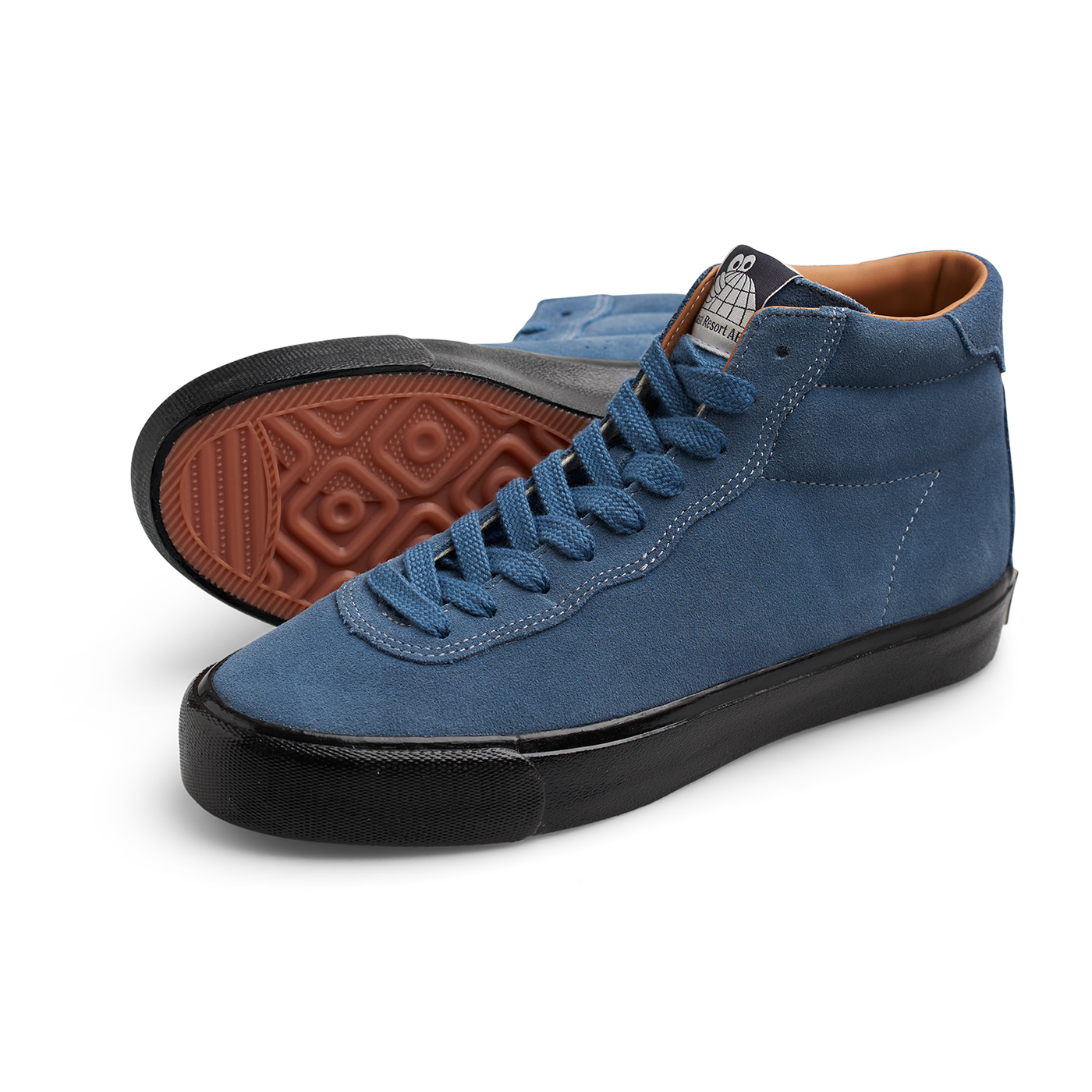 VM001-Hi Suede (Dusty Blue/Black)