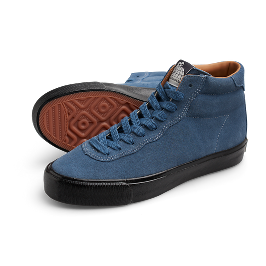 VM001-Hi Suede (Dusty Blue/Black)