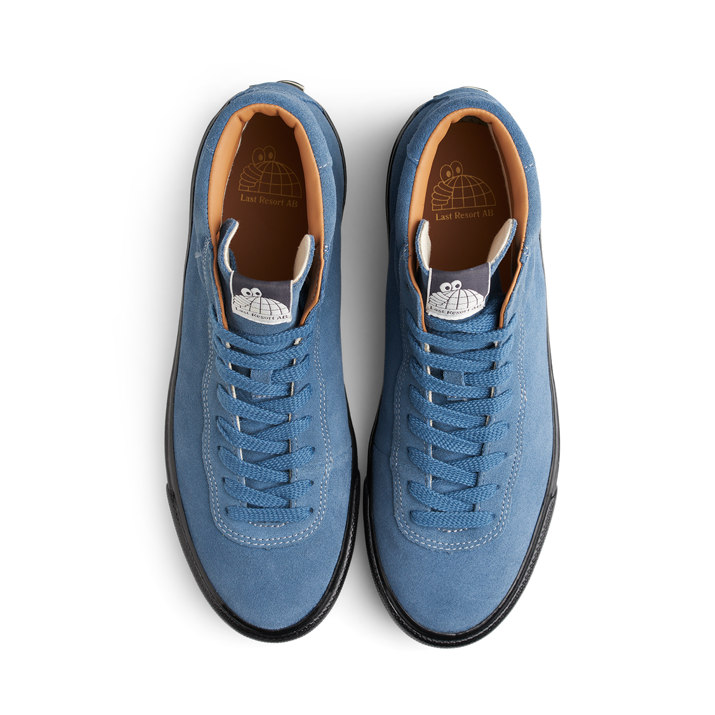 VM001-Hi Suede (Dusty Blue/Black)