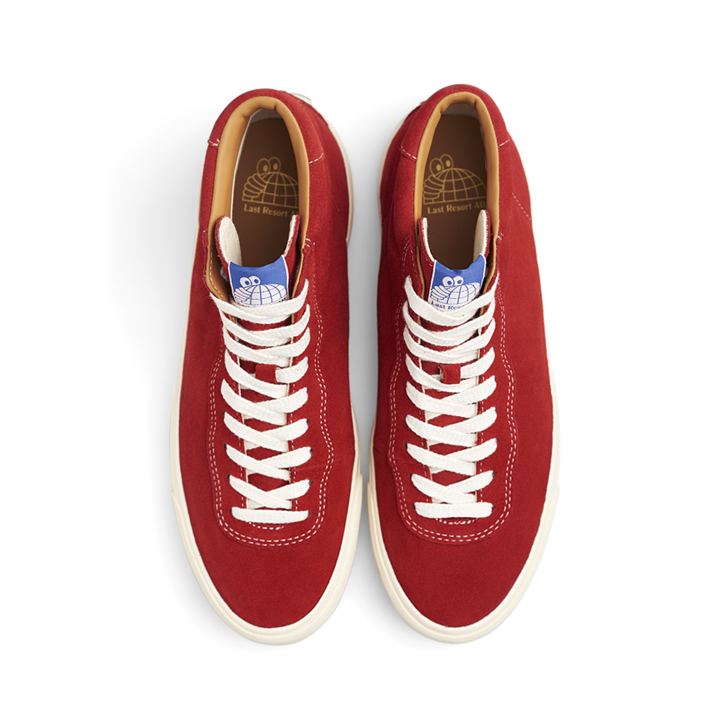 VM001-Suede HI (Old Red/White)