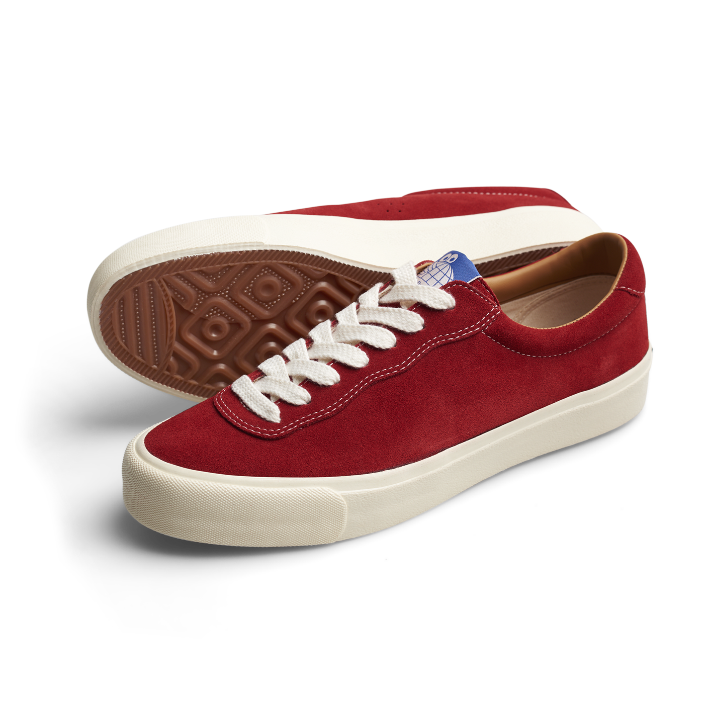 VM001-Suede LO (Old Red/White)