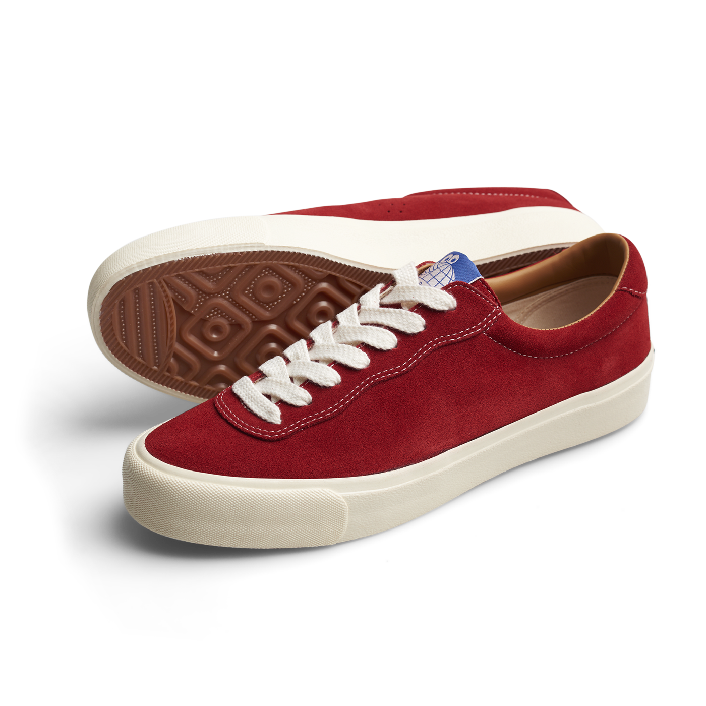 VM001-Lo Suede (Old Red/White)