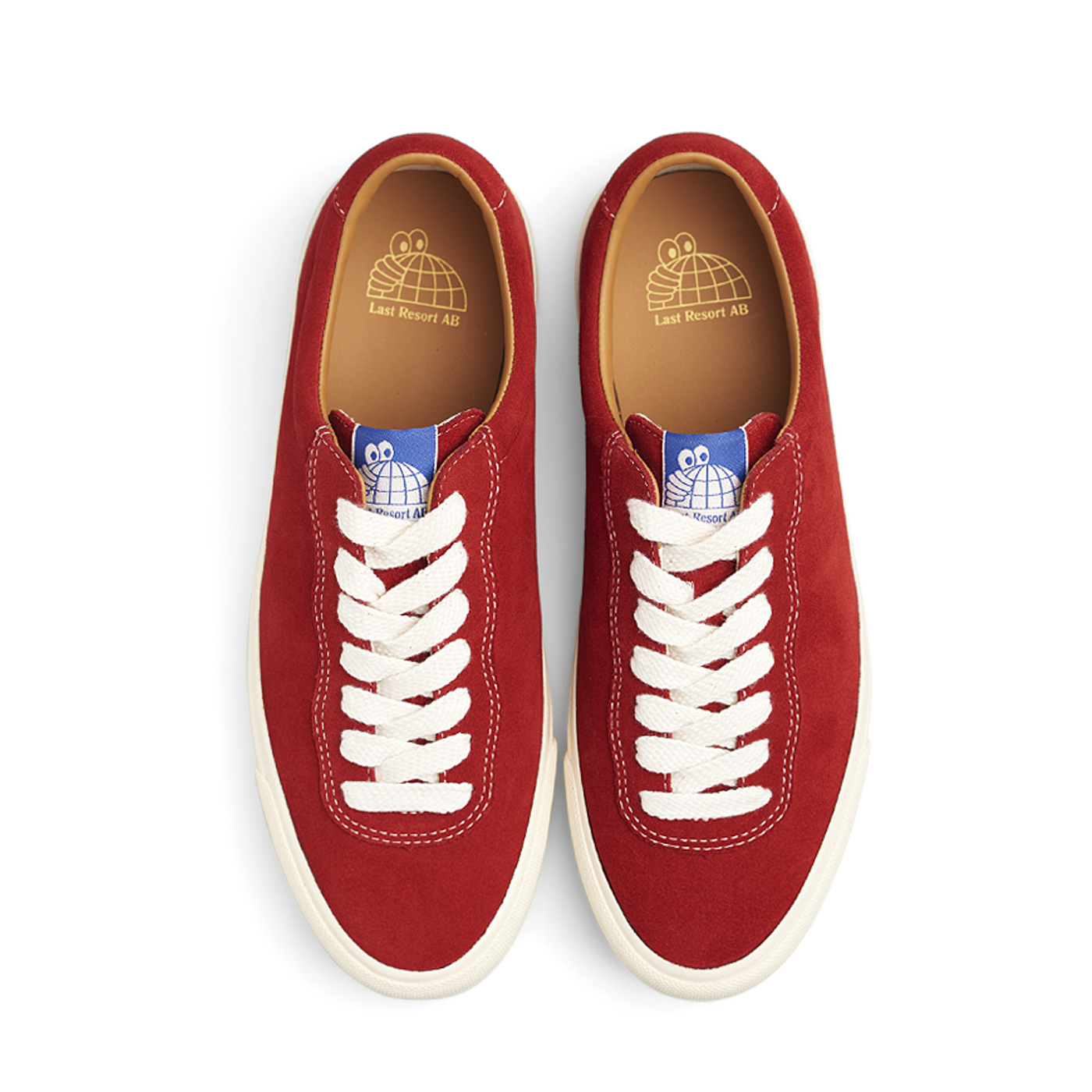 VM001 Suede LO (Old Red/White)
