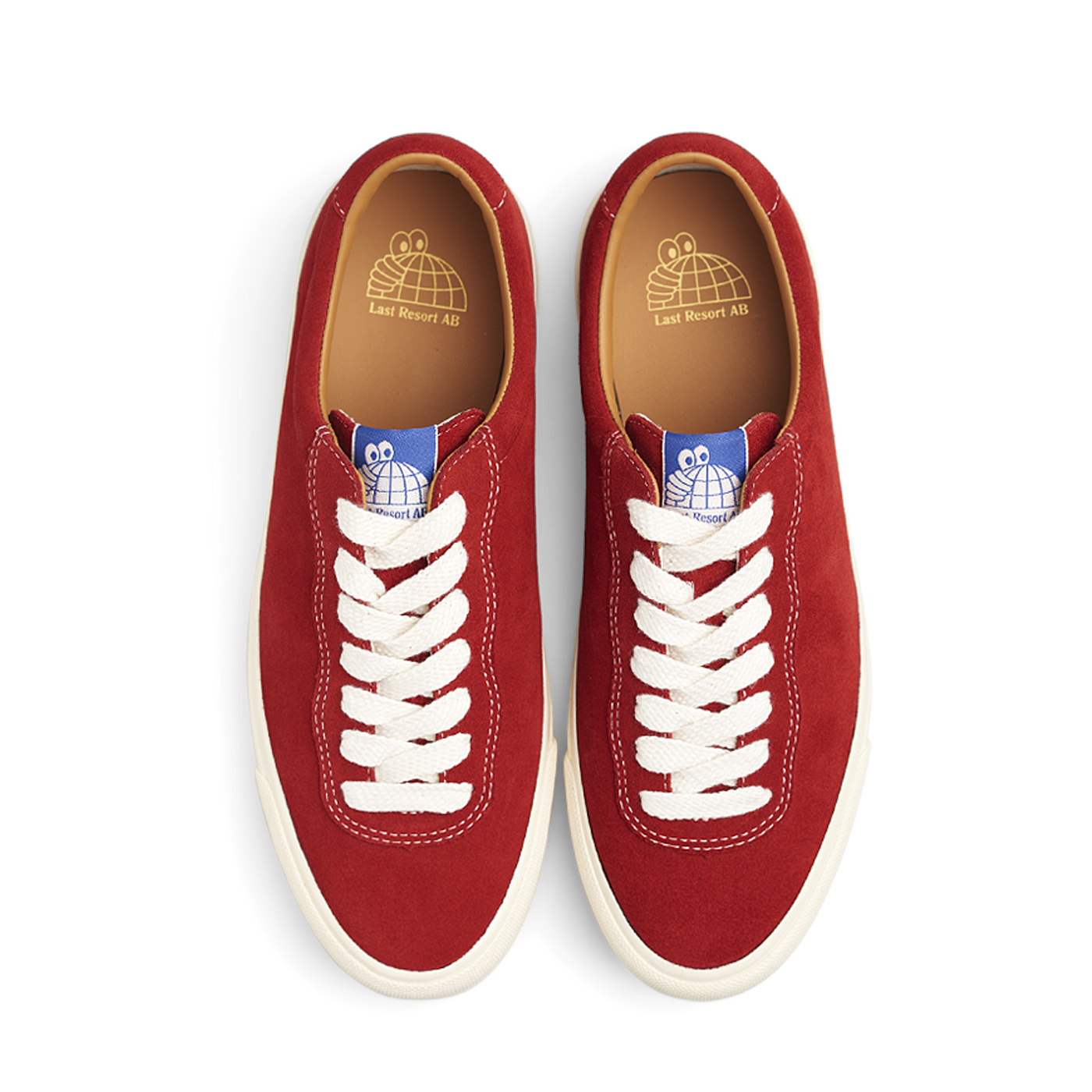 VM001-Suede LO (Old Red/White)