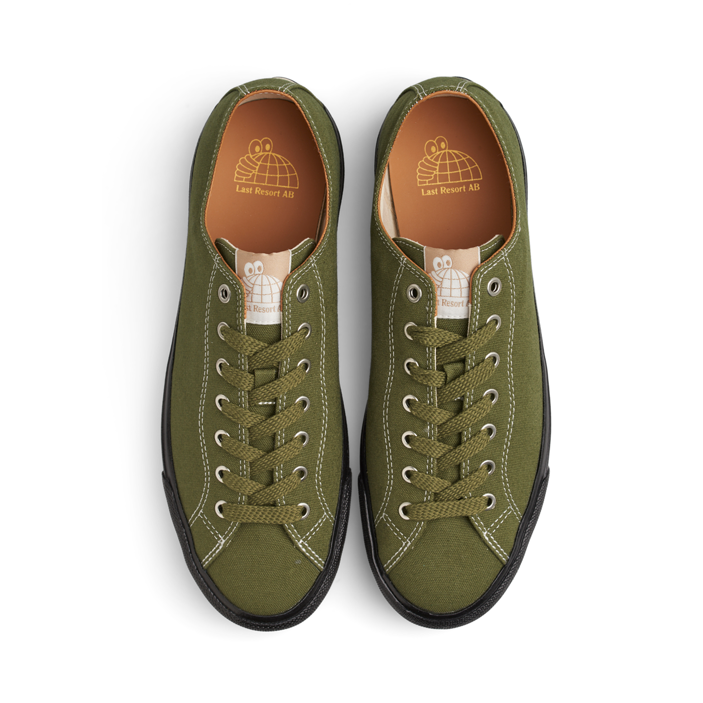 VM003-Canvas Lo (Leaf Green/Black)