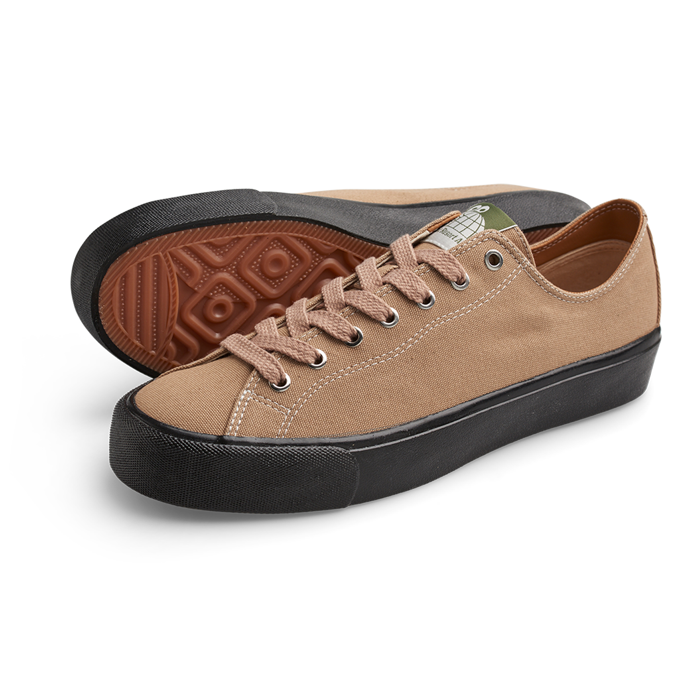 VM003-Lo Canvas (Sand/Black)