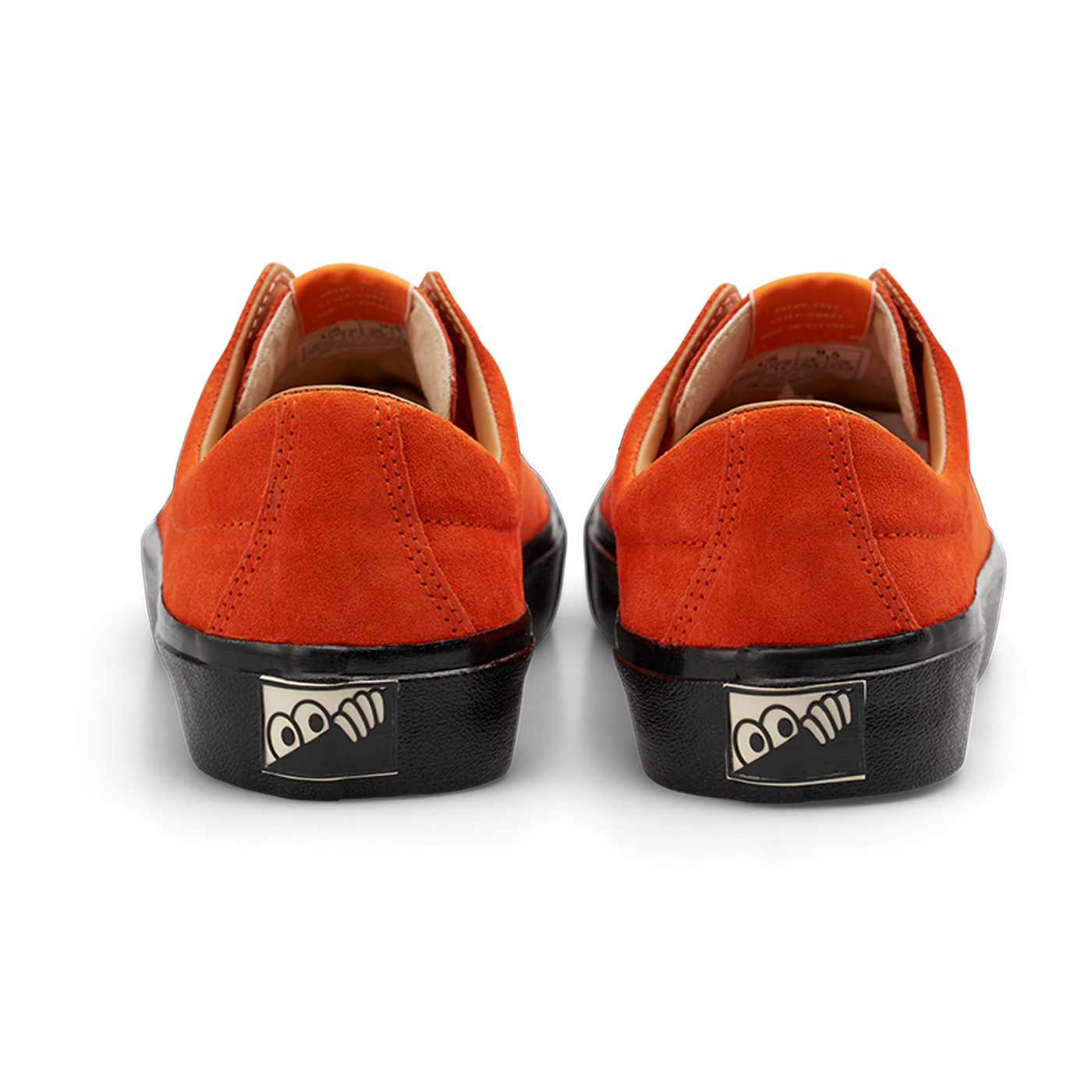 【LAST RESORT AB】 VM003 SUEDE LO [FLAME ORANGE/BLACK] LAST RESORT AB VM003 SUEDE LOW SKATE SHOES - FLAME ORANGE/BLACK