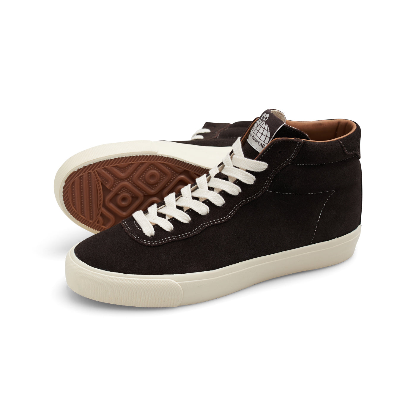 VM001-Hi Suede (Coffee Bean/White)