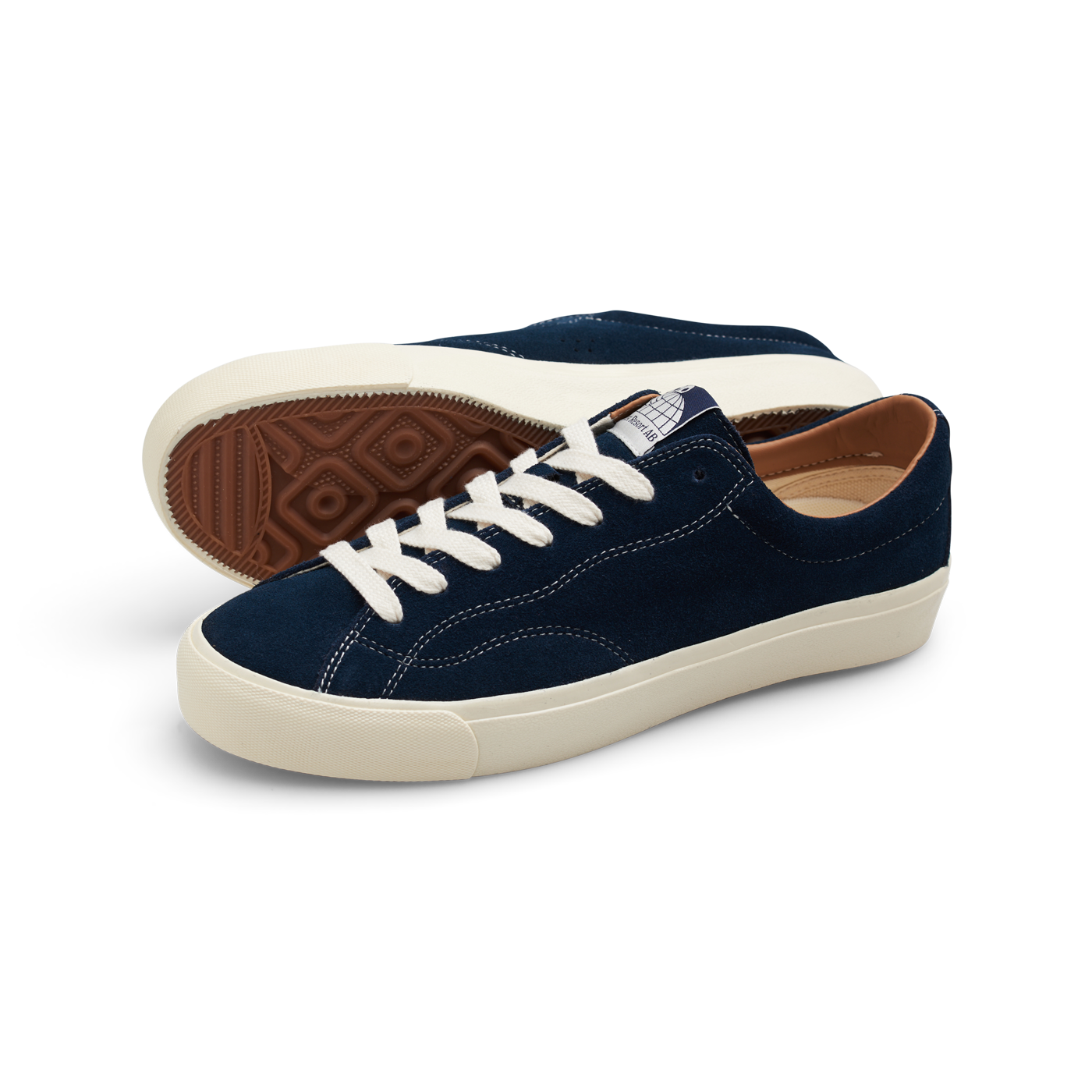 VM003-Lo Suede (Dress blues/White)