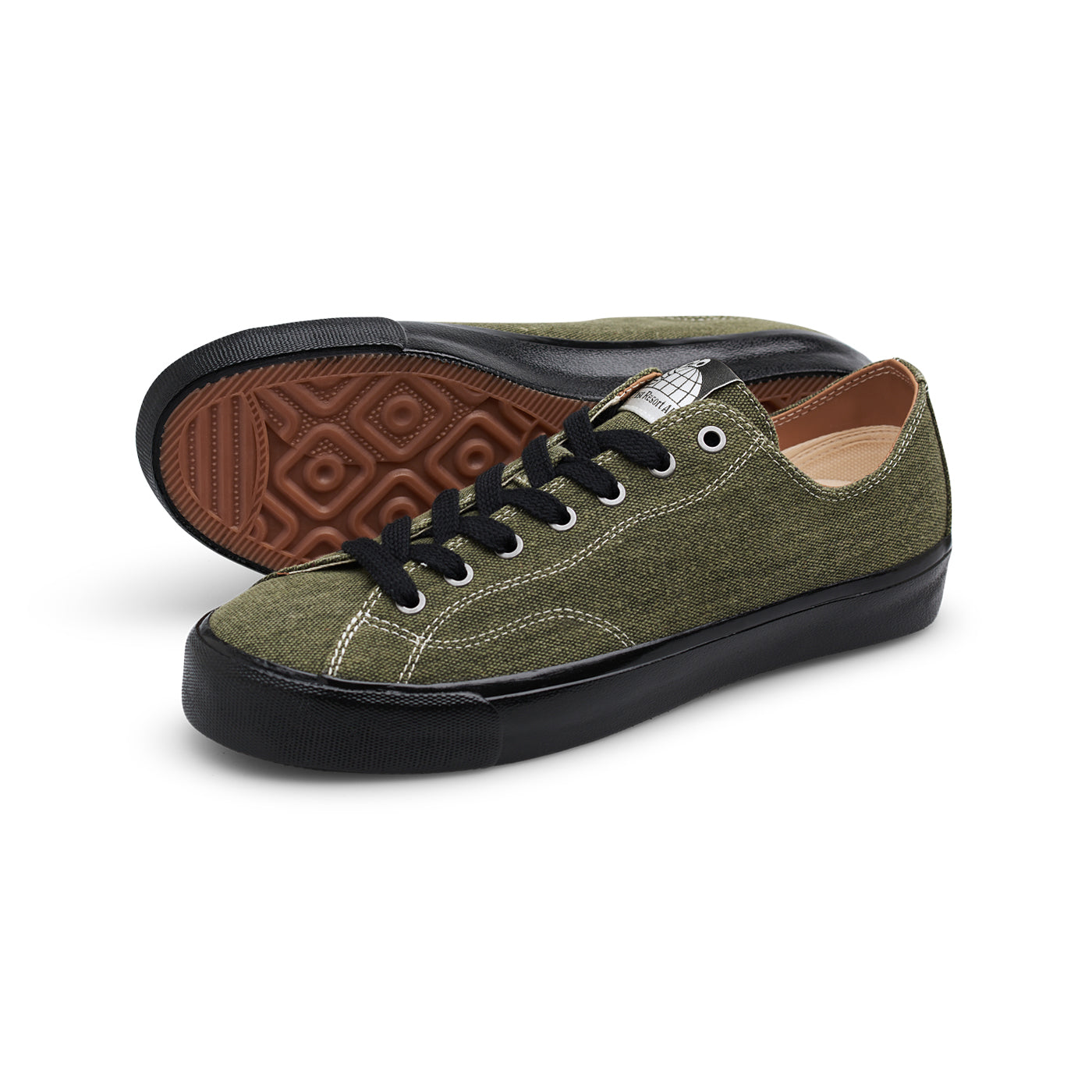 VM003-Lo Canvas (Green/Black)